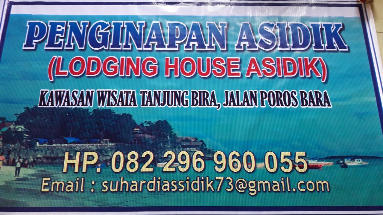 Penginapan Asidik Bira Exterior foto
